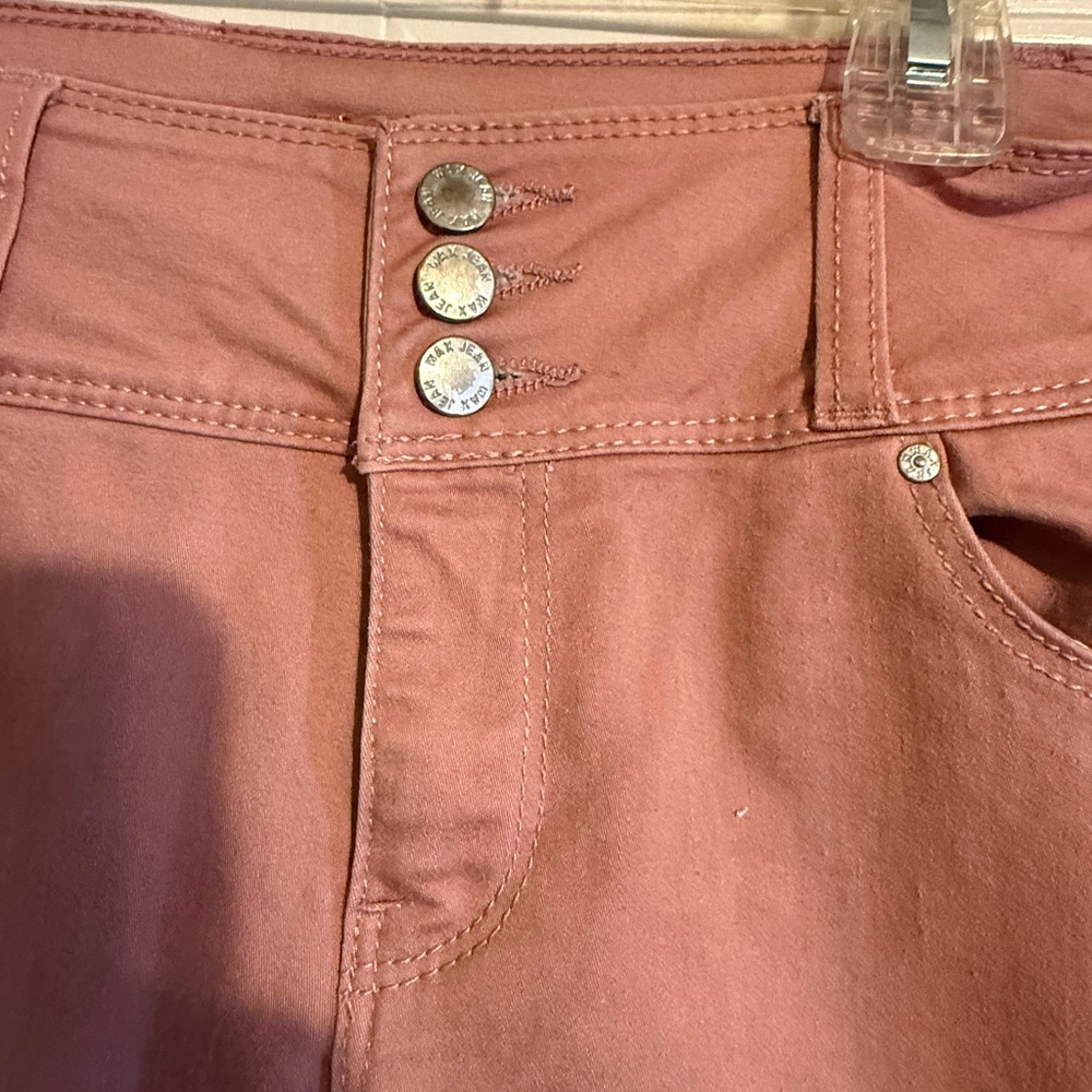 Wax Jean High Rise Mauve Jeans